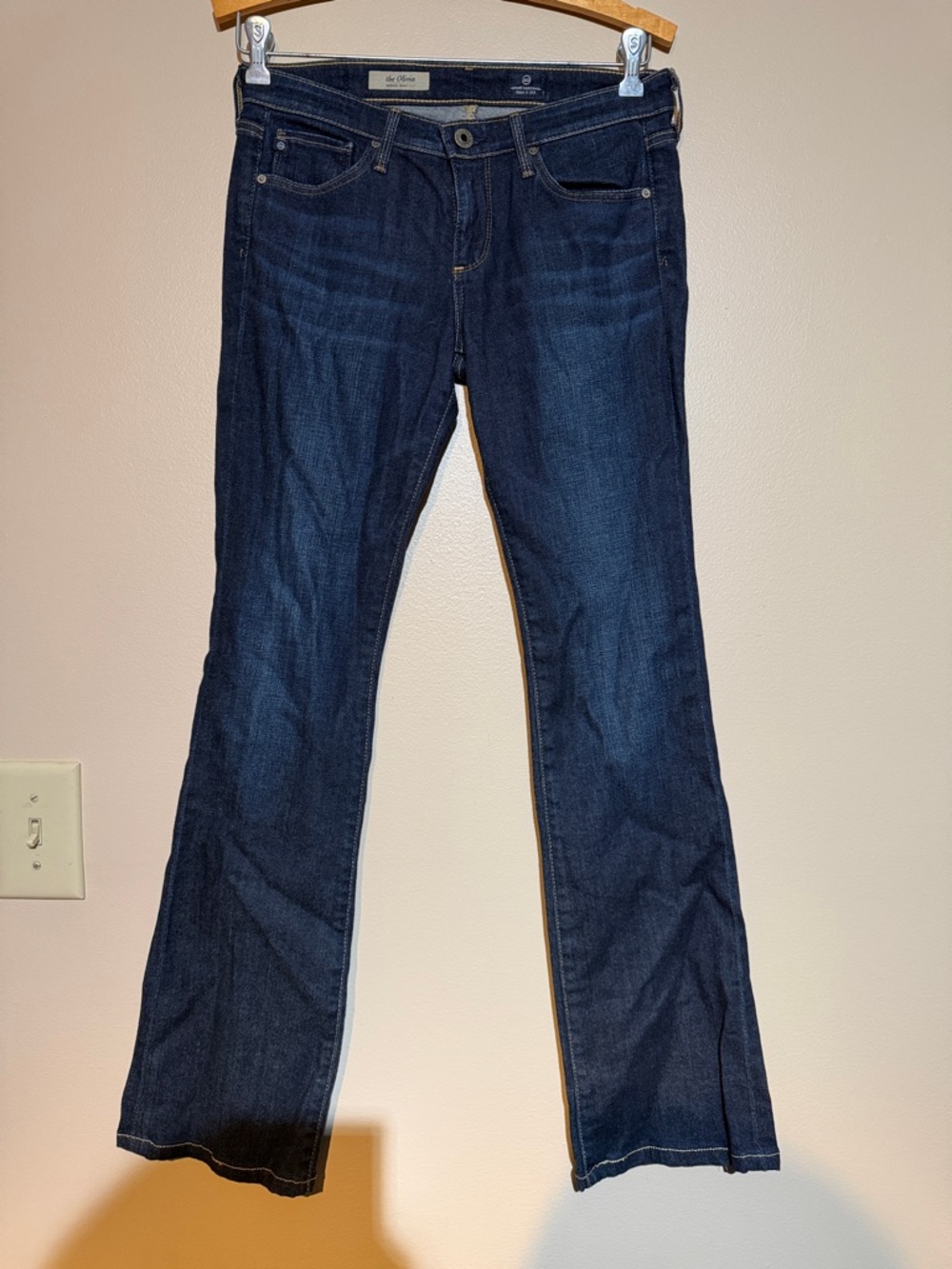 AG Adriano Goldschmied Women’s Dark Indigo Skinny Jeans